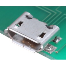 【ZX62-B-5PA(33)】Hirose USBコネクタ B タイプ、メス 表面実装 ZX62-B-5PA(33)