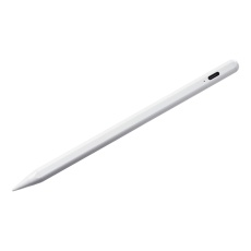 【PDA-PEN56W】AppleiPad専用充電式極細タッチペン(ホワイト)