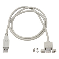 【USB-002E10】ケース用USBケーブル 背面コネクタタイプ 10本