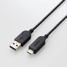 【MPA-ACSW20BK】スイング式USB-A to USB Type-C(TM)ケーブル 2.0m