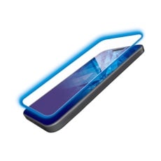 【PM-A23AFLGDCBL】iPhone 15 ガラスフィルム ダイヤモンドコーティング 高透明 ブルーライトカット