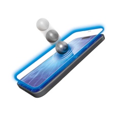 【PM-A23CFLPBLR】iPhone 15 Pro フルカバーフィルム 衝撃吸収 反射防止 BLカット 指紋防止