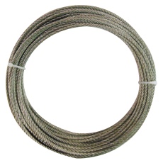 【TSC-3010】ステンレスカットワイヤーロープ ロープ径3.0mm×10m
