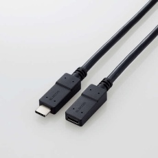 【USB3-ECC10BK】USB Type-C延長ケーブル(USB 5Gbps) 1.0m