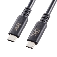 【KU-20GCCPE10】USB20Gbps(USB4 Gen2×2)Type-C ケーブル