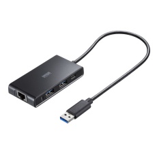 【USB-3HLS8BK】USBハブ付き 2.5ギガビットLANアダプタ(USB A接続)
