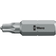 【066082】WERA ベラ センターピン付きトルクスビット 差込6.35mm 対辺TX20 全長25mm 