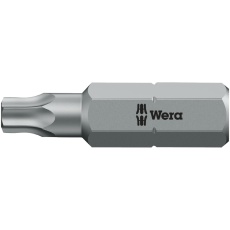 【066279】WERA ベラ トルクスプラスネジ用 ドライバービット 差込6.35mm 刃先サイズ(IP)9 全長25mm 