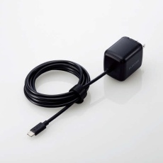 【ACDC-PD8345BK】USB Power Delivery 45W AC充電器(USB Type-Cケーブル一体型)