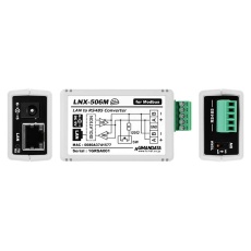 【LNX-506M】Modbus対応 RS-485 LANコンバータ(コンパクト)