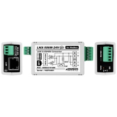 【LNX-506M-24V】Modbus対応 RS-485 LANコンバータ(ワイド電源)