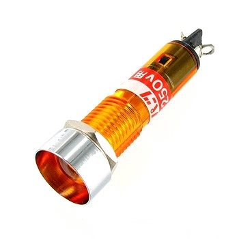 【BN-5668-2-OR】ネオンブラケット 凹型 AC200V~250V 橙