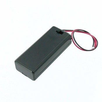 【SBH4211AS】スイッチ付き電池ケース 単4×2本
