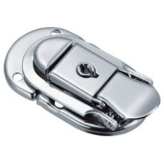 【L35】パッチン錠 鍵付タイプ・スチール製