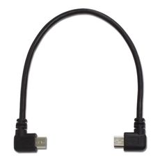 【USB-139A】USBホストケーブル Micro-B - Micro-B 左右L型 16cm