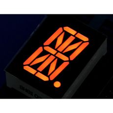 【104990134】0.8 Inch 16 Segment LED Amber - Common Cathode