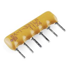【COM-10855】Resistor Network - 330 Ohm(6-pin bussed)
