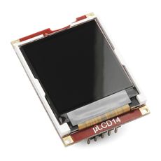 【LCD-11377】Serial Miniature LCD Module - 1.44inch(uLCD-144-G2 GFX)