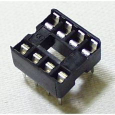 【PRT-07937】DIP Sockets Solder Tail - 8-Pin