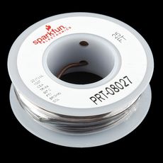 【PRT-08027】Hook-up Wire - Brown(22 AWG)