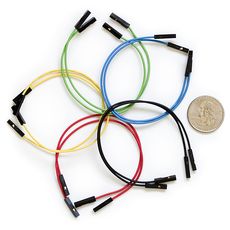 【PRT-08430】Jumper Wires Premium 6inch F/F Pack of 10