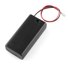 【PRT-09925】Battery Holder 2xAA with Cover and Switch - JST Connector
