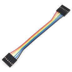 【PRT-10366】Jumper Wire - 0.1inch 、 6-pin、 4inch