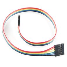 【PRT-10376】Jumper Wire - 0.1inch 、 6-pin、 12inch
