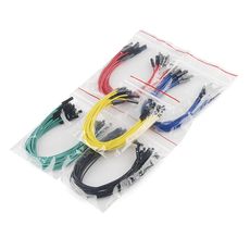 【PRT-10898】Jumper Wires Premium 6inch F/F Pack of 100