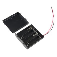 【PRT-12083】Battery Holder 4xAA with Cover and Switch