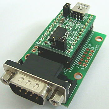 【MFT232RL+B】USB-RS232C変換モジュール(半完成品)