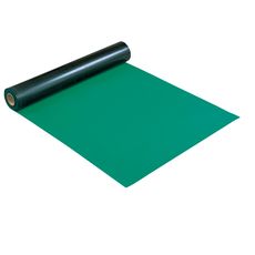 【F-729】導電性カラーマット(グリーン)1m×10m 耐磨耗性 耐紫外線性 PVC製マット