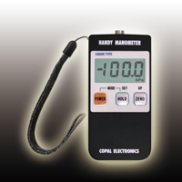 【PG-100B-102R】ハンディ・マノメータ 液圧対応 定格圧力-100～100kPa ゲージ圧(達成圧)