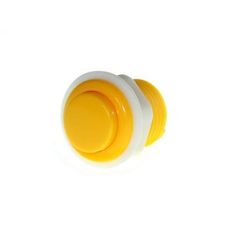 【311050000】27.5mm Arcade Game Push Button - Yellow