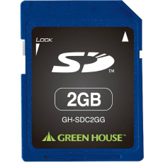 【GHSDC2GG】スタンダードSDメモリーカード 2GB