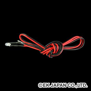 【LK-3RD-C50】コード付高輝度LED(赤色・3mm)