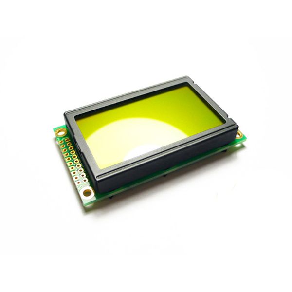 【104990010】【在庫処分セール】Graphic LCD 128*64(KS0108 ctrl)- D.Blue and Yellow Green