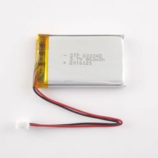 【DTP603048(PHR)】リチウムイオンポリマー電池(3.7V、860mAh)