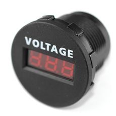 【A25-1C-RED】LEDデジタル電圧計(赤色表示)