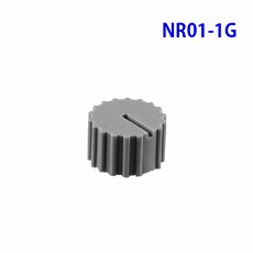 【NR01-1G】NR01スイッチ用ツマミ 灰