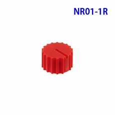 【NR01-1R】NR01スイッチ用ツマミ 赤