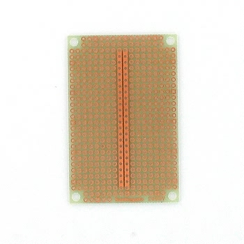 【ICB-288GV】ユニバーサル基板 片面 ガラスコンポジット ICパターン 72×47mm