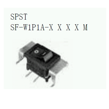【SF-W1P1A-03BBM】波形スイッチ マーキングタイプ3(メタルフレーム付)