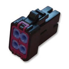 【04R-JWPS-VKLE-DX-A】RCPT CONNECTOR HOUSING GLASS FILLED PBT