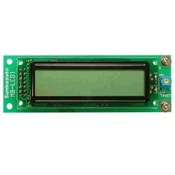 【MB-LCD1】【在庫処分セール】液晶表示ユニット 16文字×2行 MB-RS8オプション用