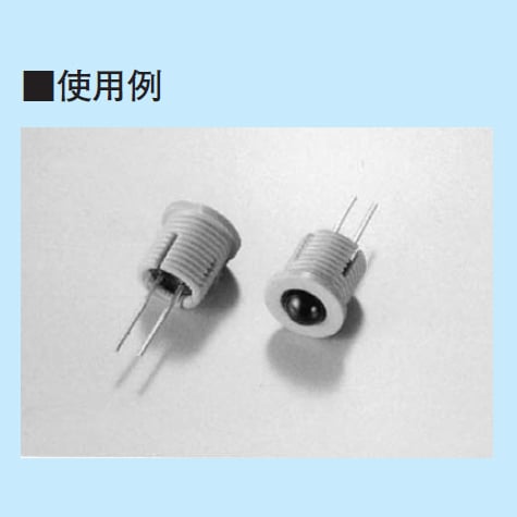 パネル用 LED取付ブラケット(φ5用)青(10個入)【PQ-5-7 青】