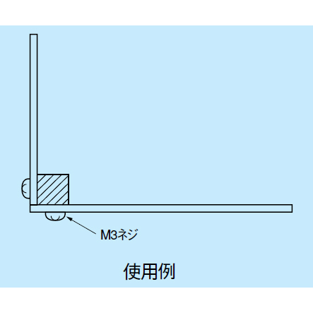 プリント板垂直取付ブロック BBシリーズ(□6)(100本入)【BB-003】