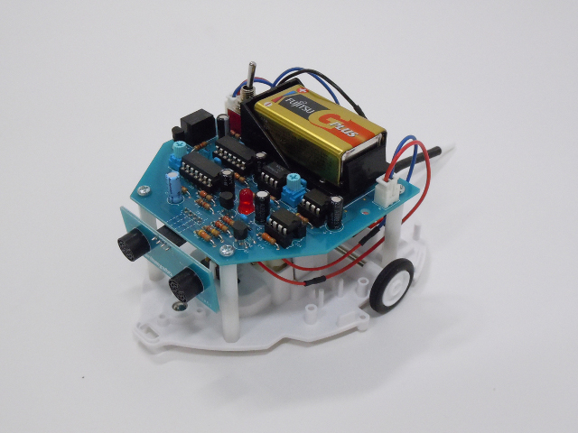 超音波センサーロボットマウス専用基板【PWB-MBS-SR01】