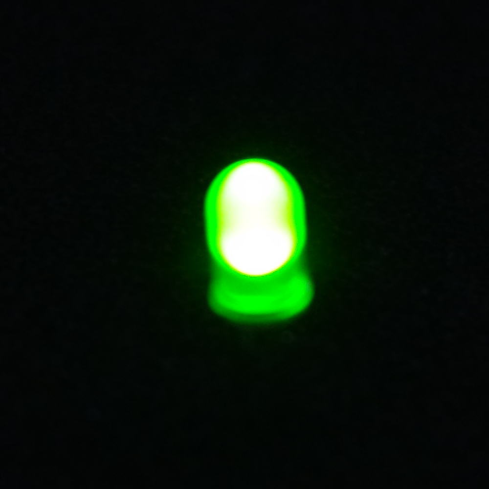 5mm黄緑色LED【GB-LLED-R5GR-GR】