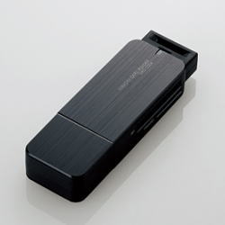 USB3.0対応メモリカードリーダ ブラック【MR3C004BK】